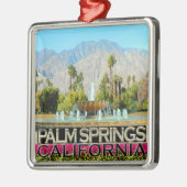 Palm Springs Ornament Aus Metall (Links)