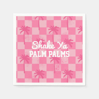 Palm Springs Party Shake Ya Palm Palm Napkins Serviette