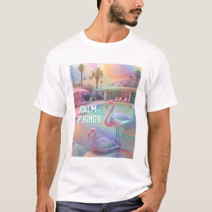 "Palm Springs Pool T - Shirt - Palm Tree Vibes"