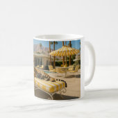 Palm Springs Pool Tiger Kaffeetasse (VorderseiteRechts)