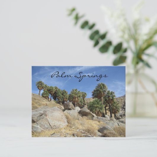Palm Springs Postcard Postkarte (Stehend Vorderseite)