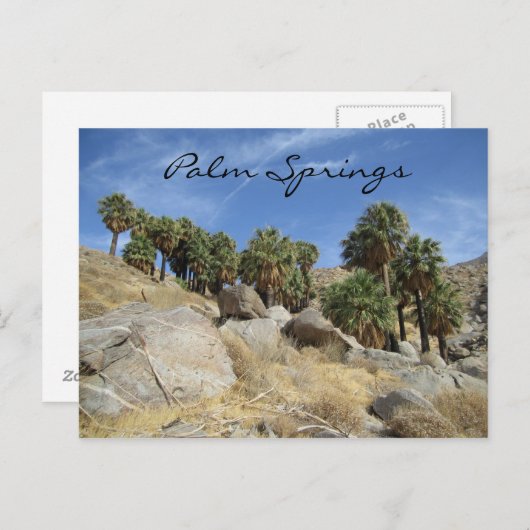 Palm Springs Postcard Postkarte (Vorne/Hinten)