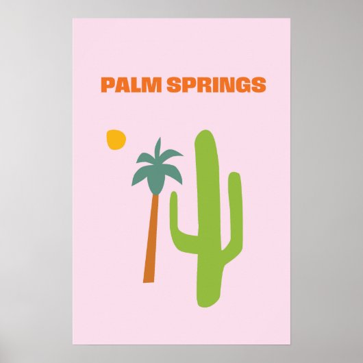 Palm Springs Poster (Vorne)