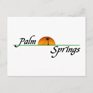 Palm Springs Postkarte