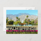 Palm Springs Postkarte (Vorne/Hinten)