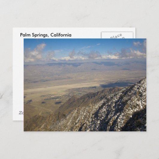 Palm Springs Postkarte (Vorne/Hinten)