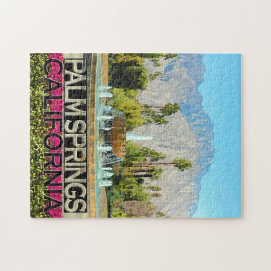 Palm Springs Puzzle (Horizontal)