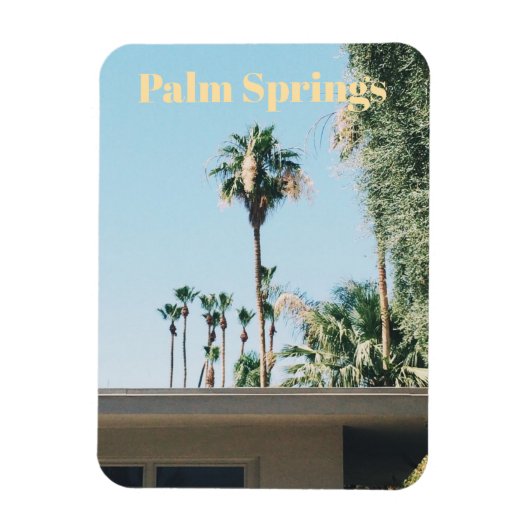 Palm Springs Reiseandenken Magnet (Vertikal)