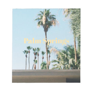 Palm Springs Reiseandenken Notizblock
