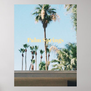Palm Springs Reiseandenken Poster