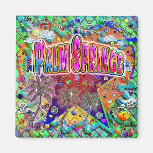Palm Springs Risikofaktor Magnet (Vorne)