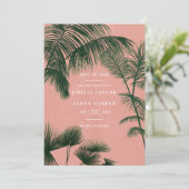 Palm Springs Save the Date (Stehend Vorderseite)