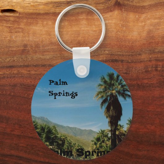 Palm Springs Schlüsselanhänger (Vorderseite)