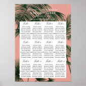 Palm Springs Sitzdiagramm Poster (Vorne)