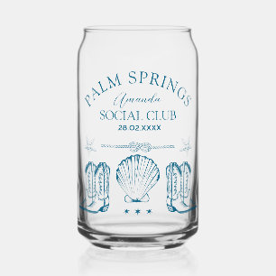 Palm Springs Social Club   Bachelorette Dosenglas