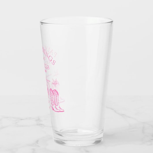 Palm Springs Social Club | Bachelorette Glas (Links)