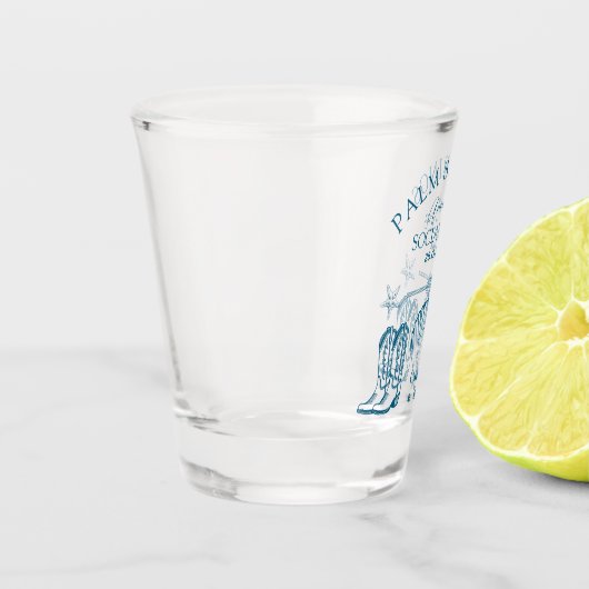 Palm Springs Social Club | Bachelorette Schnapsglas (Links)