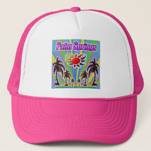 Palm Springs Sommerliebe Hut Truckerkappe