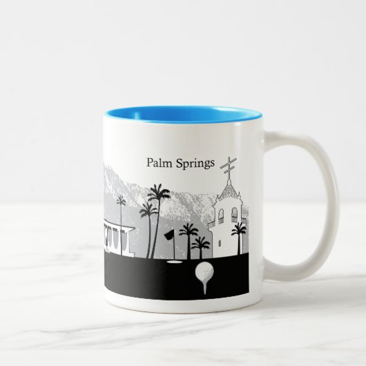 Palm Springs Souvenir Tasse (Rechts)
