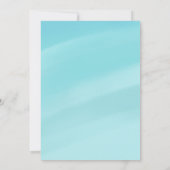 Palm Springs Summer Beach Birthday Party Einladung (Rückseite)