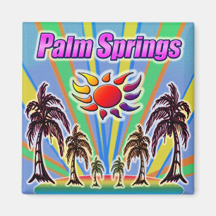 Palm Springs Summer Liebe Magnet