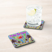 Palm Springs Summer Liebe Untersetzer (Rechte Seite)