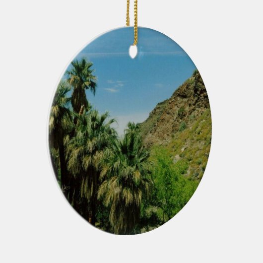 Palm Springs-Szene Keramikornament (Rechts)