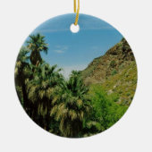 Palm Springs-Szene Keramikornament (Vorne)
