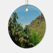 Palm Springs-Szene Keramikornament (Links)