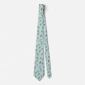 Palm Springs Theme Summer Pattern Neck Tie Krawatte (Vorderseite)