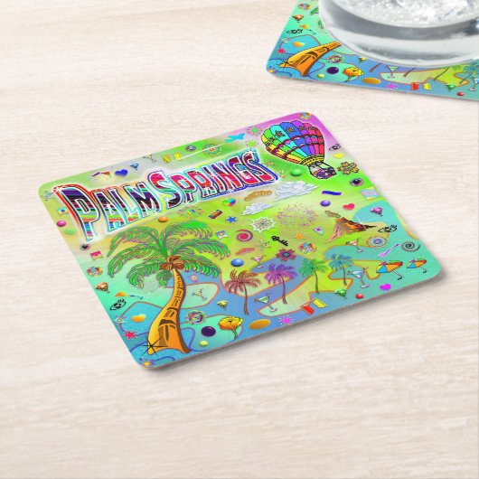 Palm Springs Timeless Melody Untersetzer (angewinkelt)
