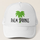 Palm Springs Truckhut Truckerkappe (Vorderseite)