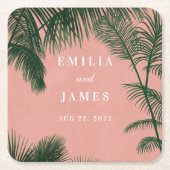 Palm Springs Untersetzer (Vorderseite)