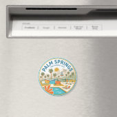 Palm Springs USA Magnet (In Situ (Geschirrspüler))