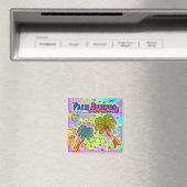 Palm Springs Vacacation Target Magnet (In Situ (Geschirrspüler))