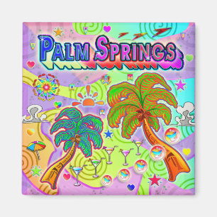 Palm Springs Vacacation Target Magnet