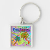 Palm Springs Vacacation Target Schlüsselanhänger (Vorne)