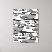 Palm Springs Vintag MCM Print Leinwanddruck (Vorderseite)