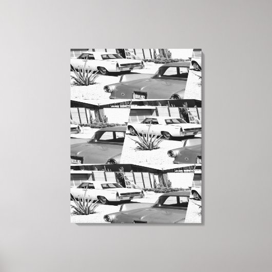 Palm Springs Vintag MCM Print Leinwanddruck (Vorderseite)