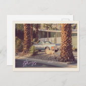Palm springs Vintage Sicht Postkarte (Vorne/Hinten)