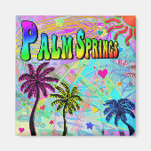 Palm Springs Vivid Romance Magnet (Vorne)