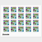 Palm Springs Vivid Romance Sticker (Blatt)