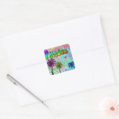 Palm Springs Vivid Romance Sticker (Umschlag)