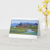 "Palm Springs" von Bruce Tunis Karte (Gelbe Blume)