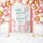 Palm Springs vor den Rings Wandteppich