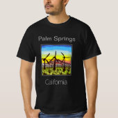 Palm Springs Windmills, Kalifornien T-Shirt (Vorderseite)