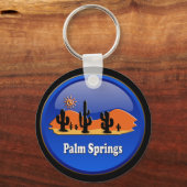 Palm Springs Wüste Schlüsselanhänger (Vorderseite)