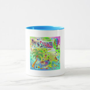 Palm Springs Zeitlose Melodie Tasse