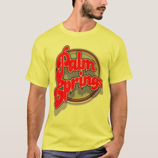 Palm Springswoop-Shirt T-Shirt (Vorderseite)