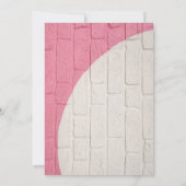 Palm Summer Blue Blue Adult Pool Party Einladung (Rückseite)